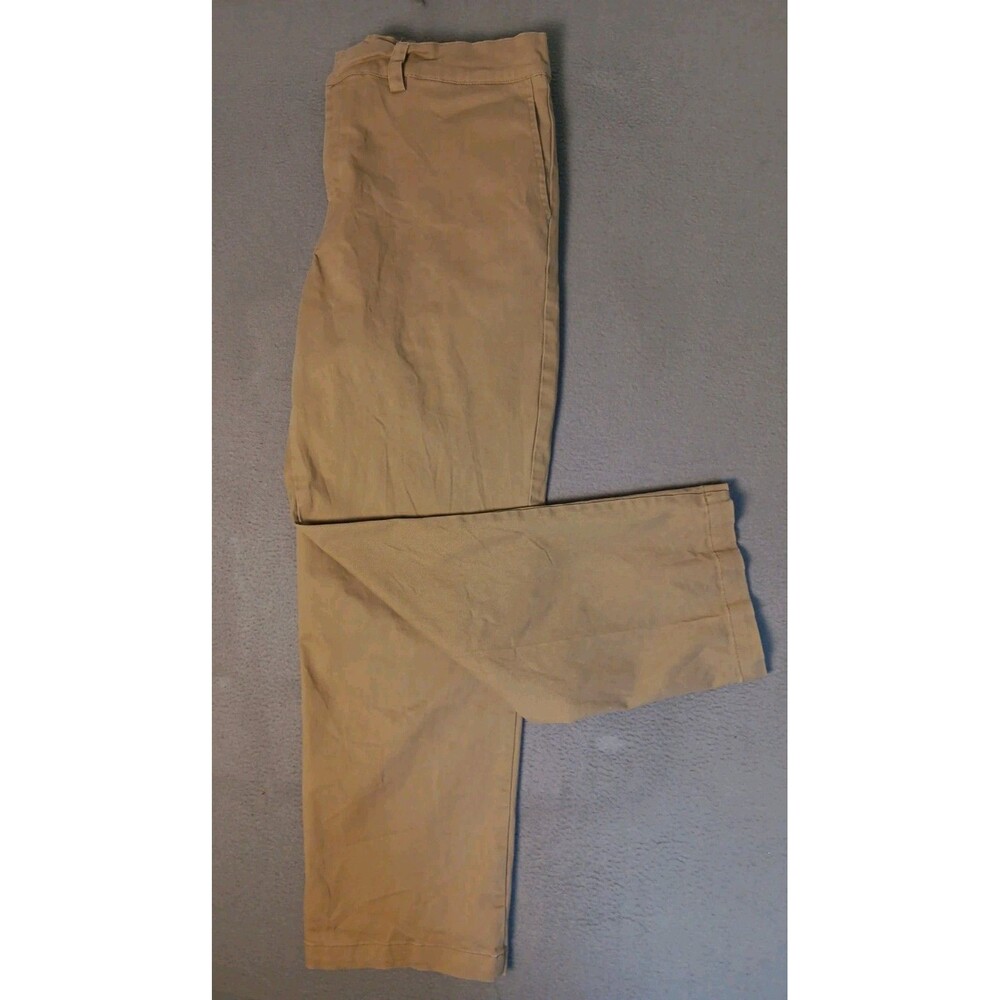 Walker Golf Things Mens Twill Kooka All Day Pants Chinos Tan Size 36×29 EUC